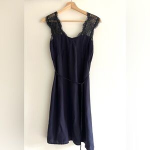Comptoir des Cotonniers Dark Blue Dress